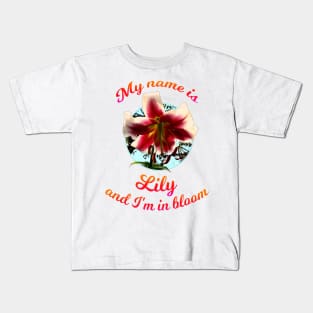 My name is Lily Kids T-Shirt